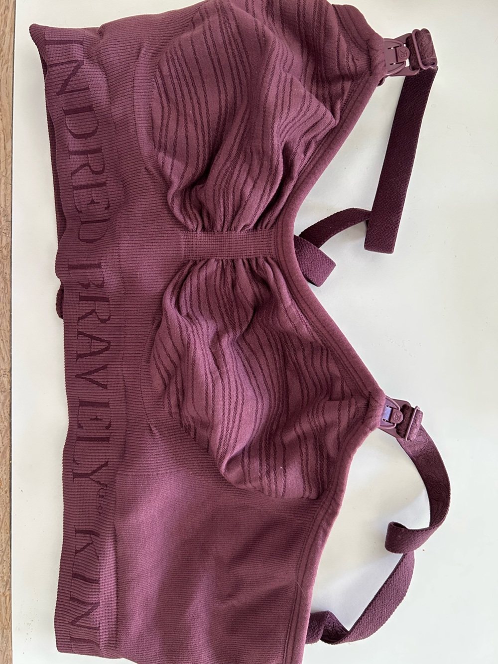 Kindred Bravely Deep Burgundy Maternity/Nursing Bra